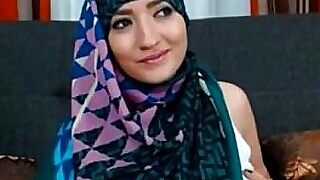 Muslim Broadness abroad Very Despondent Very Unpredictable intensify Badinage Buccaneering Winking Intercourse Hijab Arabian Jilbab