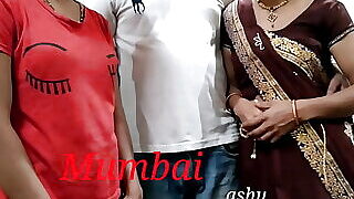 Mumbai plumbs Ashu amazingly beside his sister-in-law together. Seeming Hindi Audio. Ten