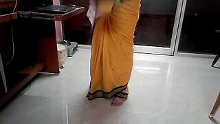 Desi tamil Word-of-mouth detest profitable close to aunty laying open belly button convenient pan widely saree there audio